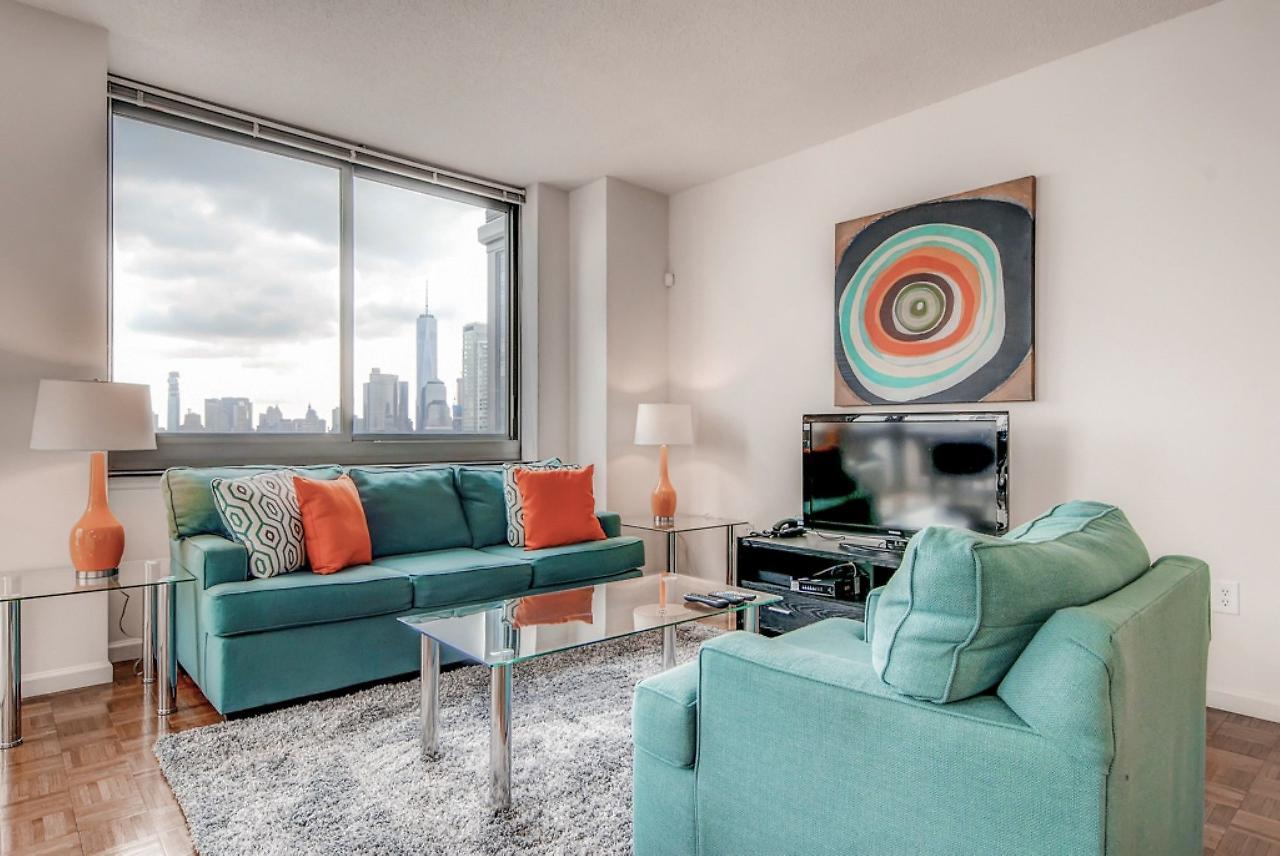 Global Luxury Suites At Metropolitan Jersey City Buitenkant foto